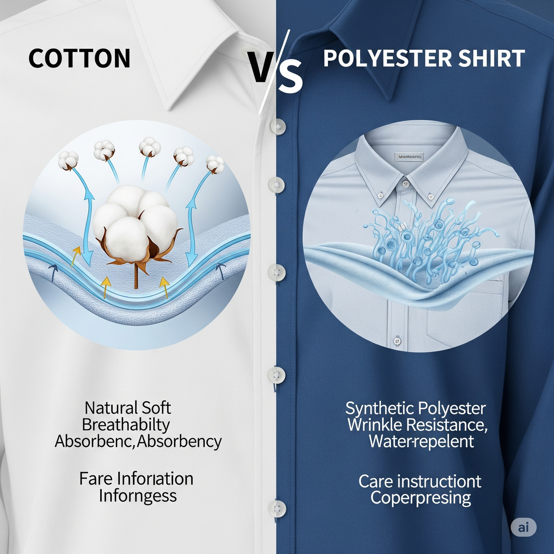Are Cotton Shirts Better Than Polyester?