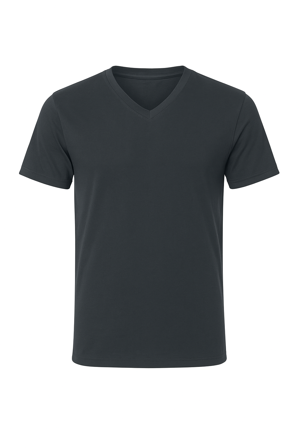 econscious Men's Slim Athletic V-Neck 100% Organic Cotton T-Shirt