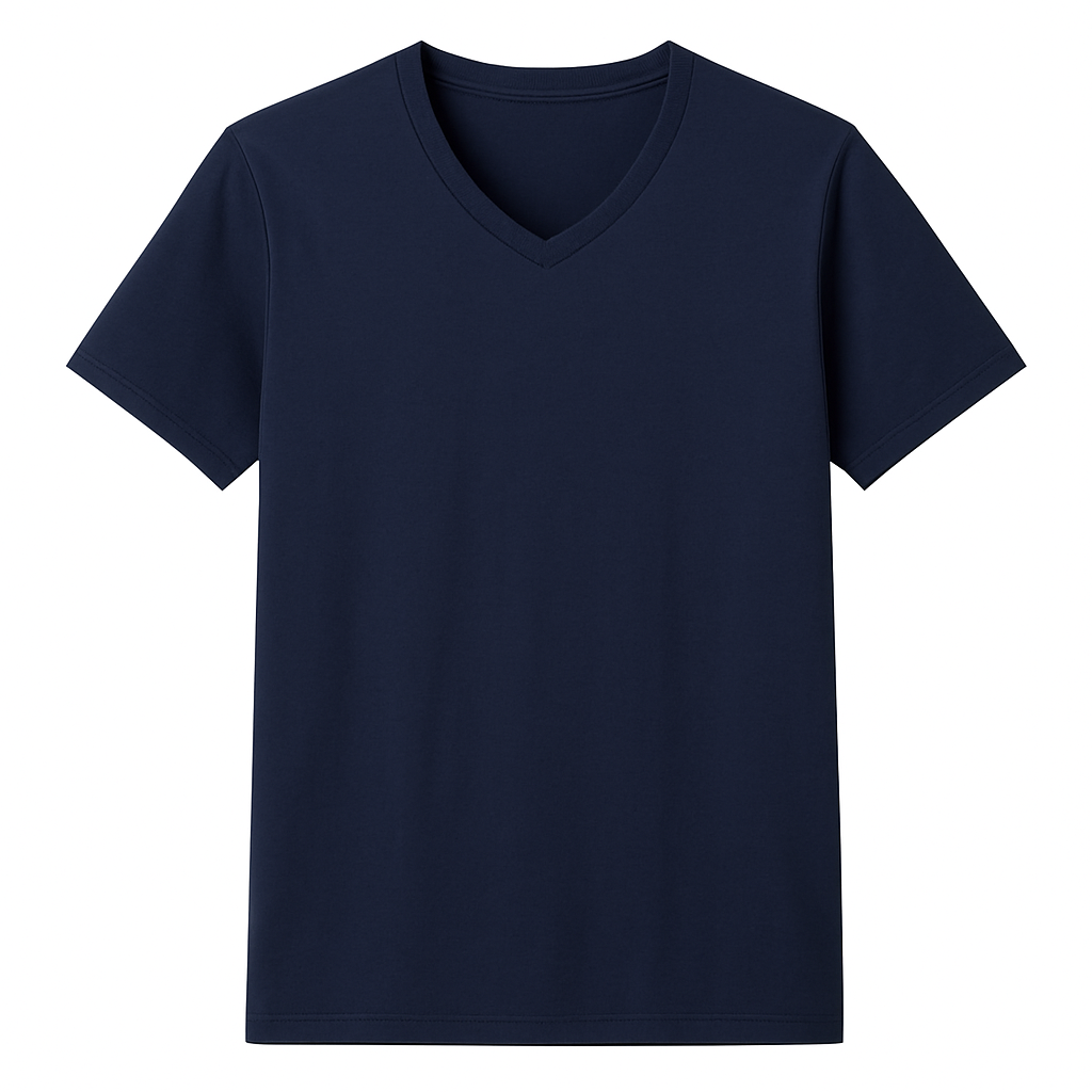 econscious Men's Slim Athletic V-Neck 100% Organic Cotton T-Shirt